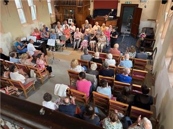 Rafters Raised As Singing For Fun Rings Out