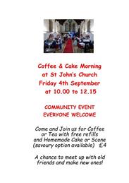 Coffee and Cake Morning - St John's Church