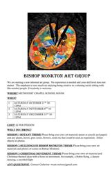 Bishop Monkton Art Group-FIRST MEETING