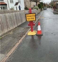 Temporary Bus Stops - October/November 2026
