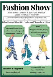 W.I. Monthly Meeting-Fashion Show