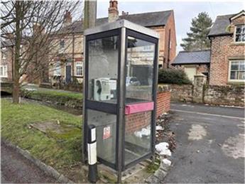 FINAL CALL FOR BISHOP MONKTON PHONE BOX