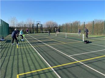 INTERESTED IN TAKING UP TENNIS OR PICKLEBALL