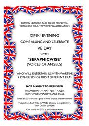 CELEBRATING VE DAY-YORKS COUNTRYWOMENS ASSOCIATION