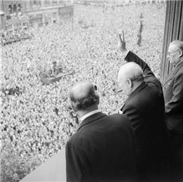 DAVE'S PLAN FOR MARKING VE DAY IN THE VILLAGE