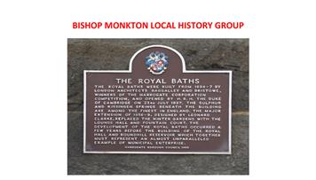 History Group Talk-Heritage Plaques of Harrogate